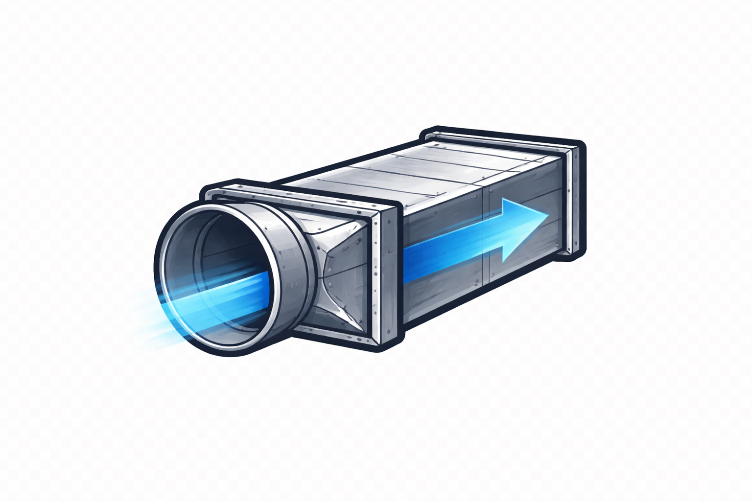 Schéma protection passive gaines de ventilation et désenfumage